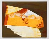 Untitled Indianyellow by Daniel Lergon contemporary artwork painting