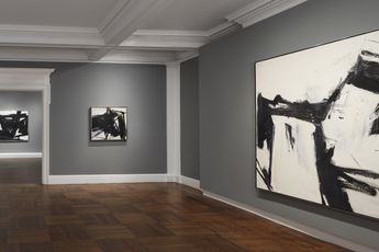 Contemporary art exhibition Franz Kline Franz Kline at Mnuchin Gallery New York United States