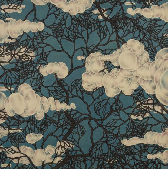 TOP OF THE CLOUDS NO.01 by Lao Tongli contemporary artwork Painting