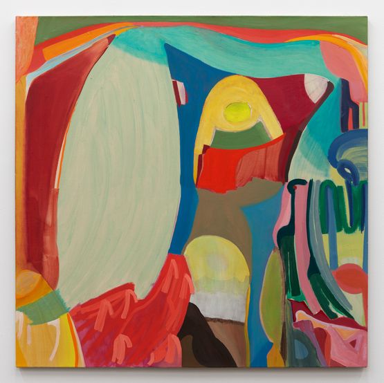 still calm pool by Marley Freeman contemporary artwork Painting