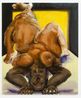 Posicao 23 da serie Ioga Psicologica by Marcia Falcao contemporary artwork Painting