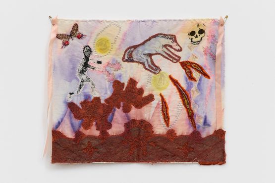 Untitled by Delaine Le Bas contemporary artwork Textile