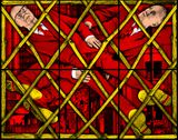 LATTICE by Gilbert  George contemporary artwork mixed media