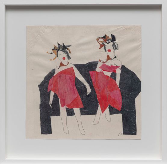 Karnaval serisi 11 Carnival Series by Azade Koker contemporary artwork Mixed Media