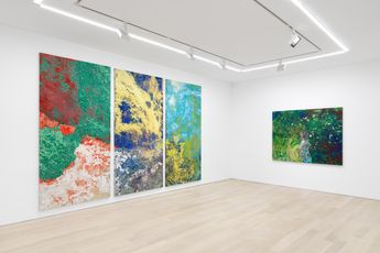 Contemporary art exhibition Alexandre Lenoir Trois Rivieres at Almine Rech New York Upper East Side United States