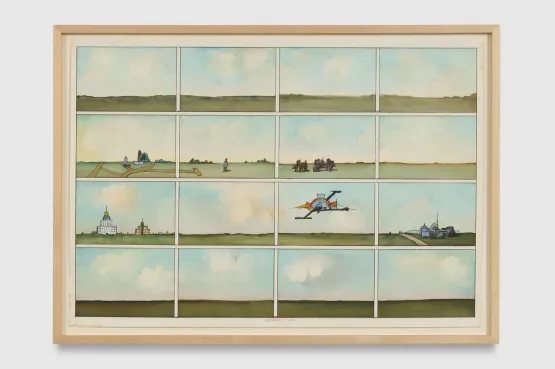 Sixteen Landscapes by Saul Steinberg contemporary artwork Works on Paper