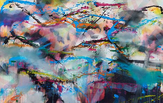 Inebriation by Tobias Lehner contemporary artwork Painting