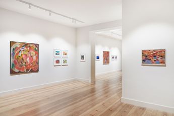 Contemporary art exhibition Sigrid Kopfermann Paintings and watercolours from the 1950s to 1970s at Galerie Albrecht Berlin Germany