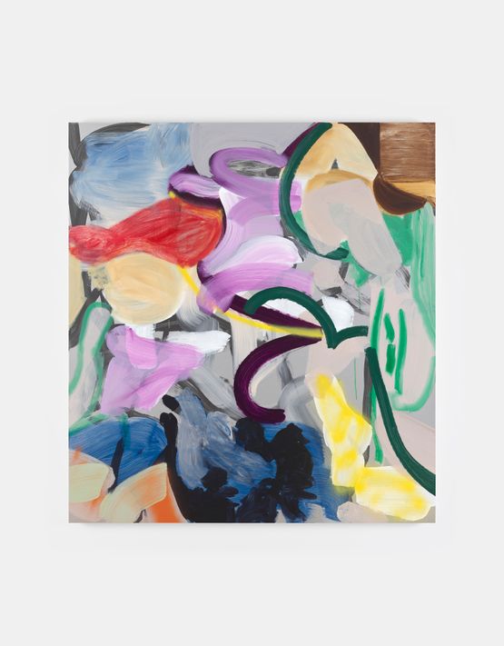 Shapeshifter dressed in ghostly garb by Liliane Tomasko contemporary artwork Painting