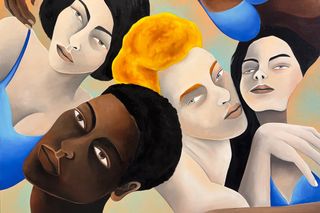Contemporary art exhibition Rebecca Brodskis THE LAST ONES AWAKE at Konig Galerie Germany