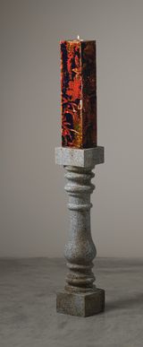 Under the Fire Red  Black by Su Meng-Hung contemporary artwork sculpture