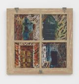 4 Doors in a Window Bellagio Italy - 1994 by Betye Saar contemporary artwork mixed media