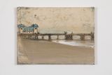 Penarth Pier by Merlin James contemporary artwork painting