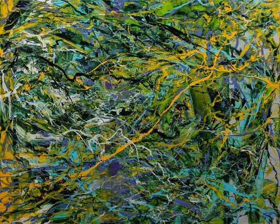 Inspiring Season by Ava Hsueh contemporary artwork Painting