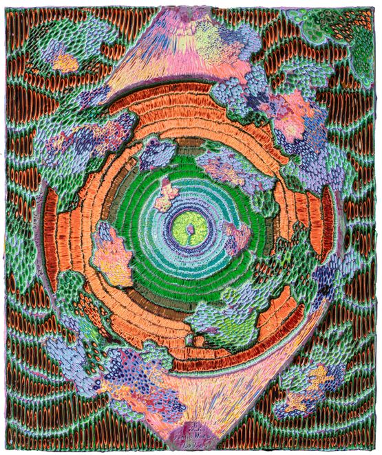 Heavenly Eyes 20260422 by Jiang Miao contemporary artwork Painting