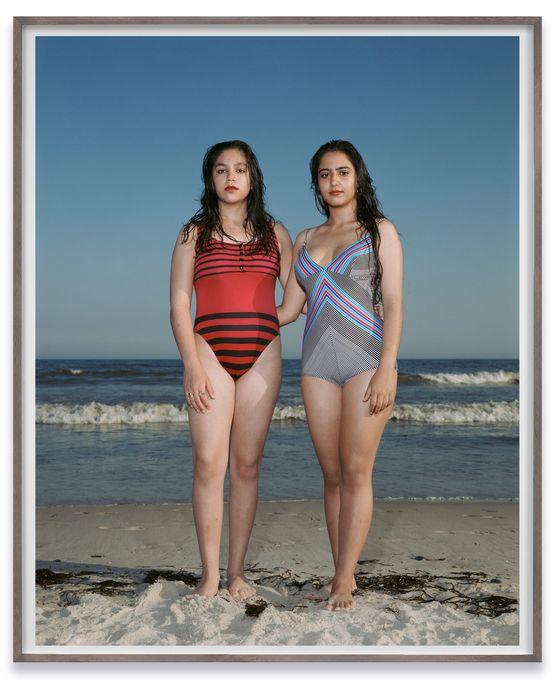 Jones Beach N.Y. USA July 5 1993 by Rineke Dijkstra contemporary artwork Photography