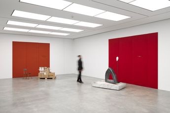 Contemporary art exhibition Theaster Gates Hold Me Hold Me Hold Me at White Cube New York United States
