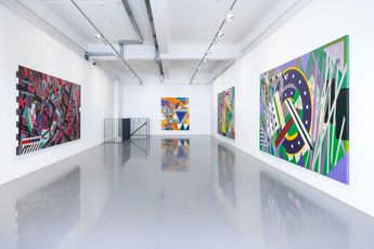 Contemporary art exhibition Robert Reed San Romano Series at Pilar Corrias Eastcastle Street United Kingdom
