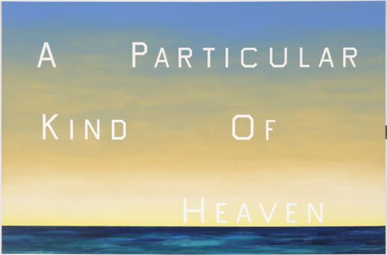 A Particular Kind Of Heaven by Ed Ruscha contemporary artwork Works on Paper