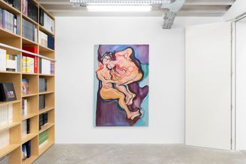 Contemporary art exhibition Ana Karkar The Wall Ana Karkar LOVECHILD at Almine Rech Brussels Belgium