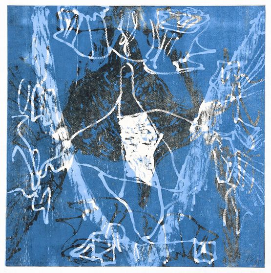 Untitled IV i by Per Kirkeby contemporary artwork Print