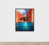 Patio with Blue Sky by James Casebere contemporary artwork print