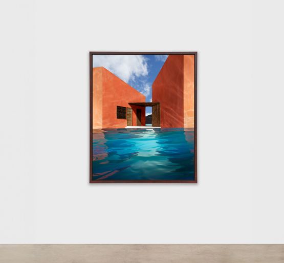 Patio with Blue Sky by James Casebere contemporary artwork Print