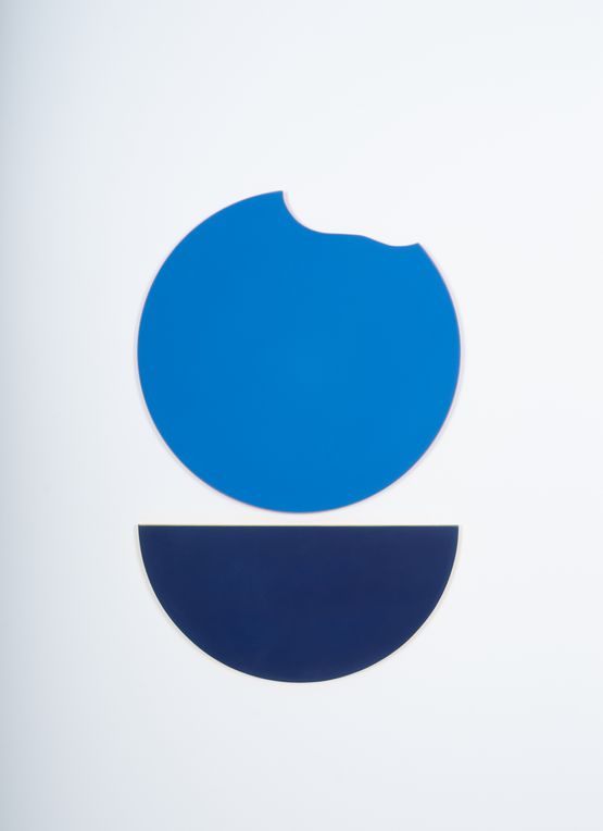 Blue Flower by Jeongbae Lee contemporary artwork Works on Paper