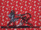 Gauguins Woman by Hou Chunming contemporary artwork Painting