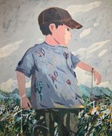 Cutting as a Kind of Pattern by Trnz contemporary artwork painting
