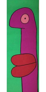 Sonder Druck by Thierry Noir contemporary artwork print works on paper