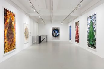 Contemporary art exhibition Shahzia Sikander Infinite Woman at Pilar Corrias Eastcastle Street United Kingdom