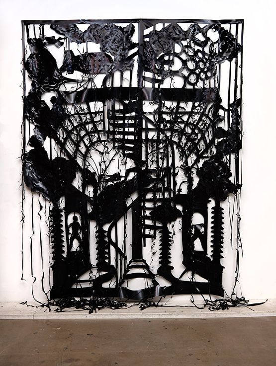 Cascade by Caroline Rothwell contemporary artwork Installation