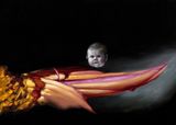 Untitled 1315 by Louise Hearman contemporary artwork painting
