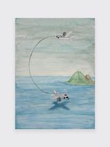 His Peak Moment by Hung Ceongsing contemporary artwork painting works on paper