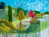 Stourhead untitled by Adrian Berg contemporary artwork painting