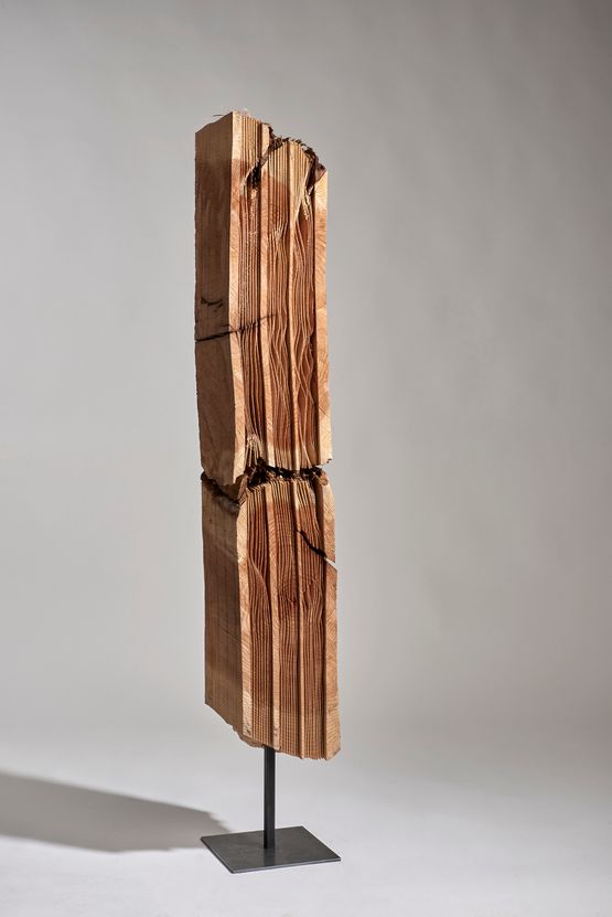 Stripes No Stars by Herbert Golser contemporary artwork Sculpture