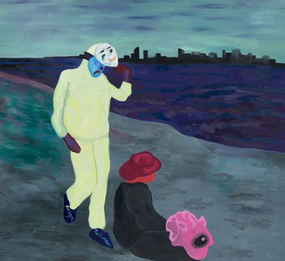Florian Krewers Raw New World at Michael Werner