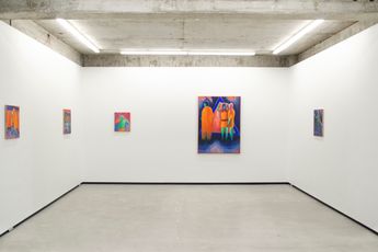 Contemporary art exhibition William Bennett Polyester Soldiers Stitch Witches at Jhana Millers Wellington New Zealand