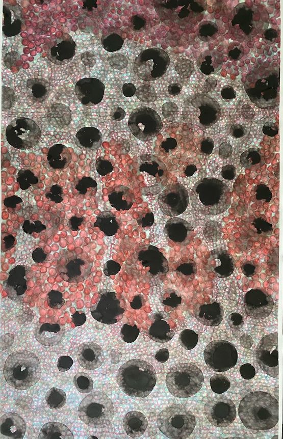Unwilling Times Healing Wounds 3 by Jason Lim contemporary artwork Painting
