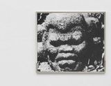 Olmec Negroid Stone Head Tres Zapotes F. 800BC - 400 BC by Deana Lawson contemporary artwork photography