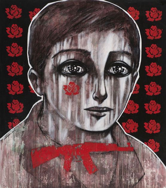 Untitled by Mohannad Orabi contemporary artwork Mixed Media