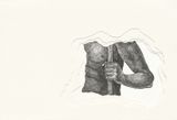 Tracing Memories 2 by Amol K Patil contemporary artwork drawing works on paper