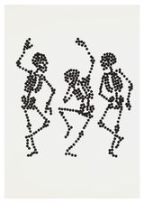 Dance to Dust Drawings 06 by Carlos Amorales contemporary artwork works on paper