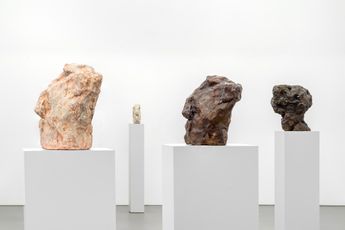 Contemporary art exhibition William Tucker Portraits and Masks at Buchmann Galerie Buchmann Galerie Berlin Germany