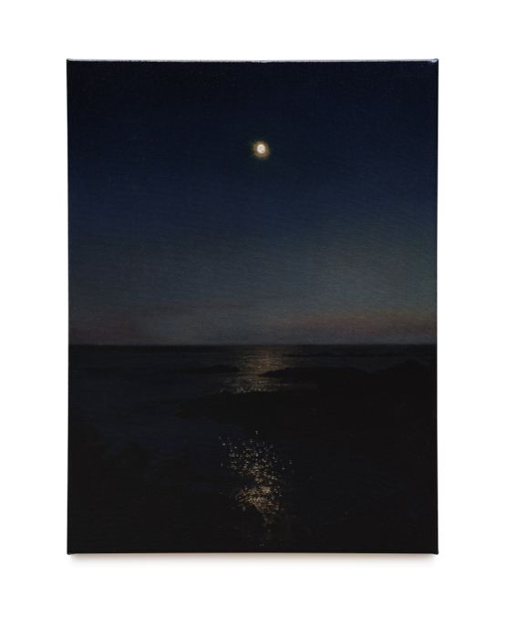Nocturne by Nicholas Bierk contemporary artwork Painting