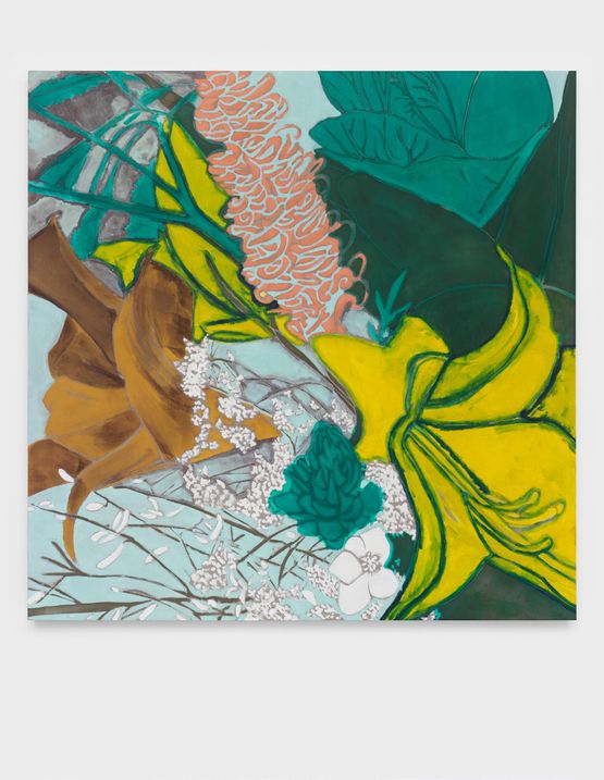 Winter Flowers XL by Francesco Clemente contemporary artwork Painting