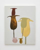 Dingle Dangle Scarecrows by Tomoo Gokita contemporary artwork painting