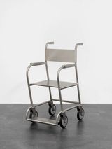Untitled wheelchair II by Mona Hatoum contemporary artwork sculpture