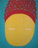Only that gesture by Nobuko Watabiki contemporary artwork painting works on paper